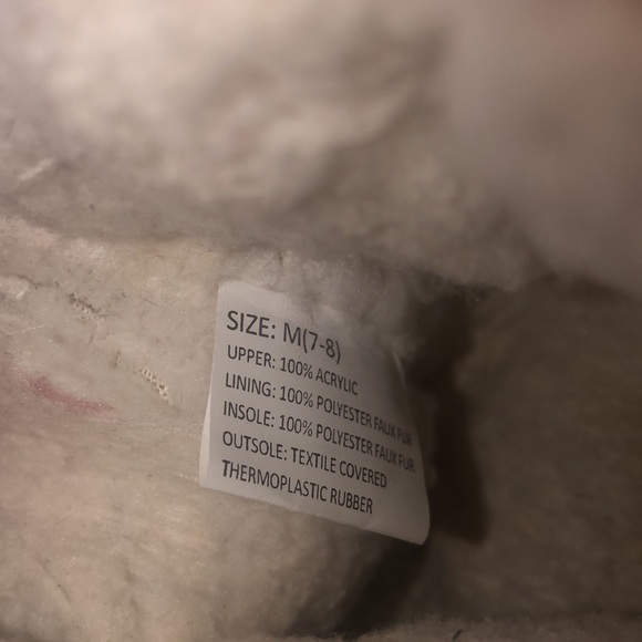 Muk Luks Knitted Faux Sherpa Lined Slippers - Picture 7 of 8